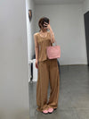 BASERANGE Trousers Portugal BAS-TRST-WS-000-YUZONG Bath Brown